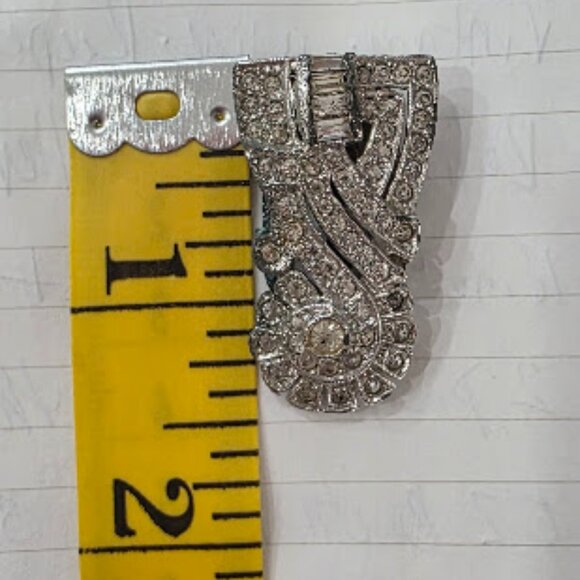 ART DECO FUR CLIP - Picture 3 of 3